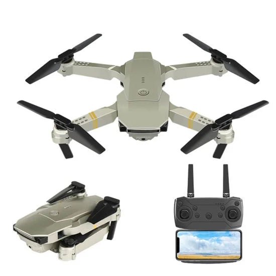 4K HD Dual Camera RC FPV WiFi Portable Wide Angle Foldable Quadcopter Drone - crazyfinds.frDC - THE CEOGold4K HD Dual Camera RC FPV WiFi Portable Wide Angle Foldable Quadcopter Drone