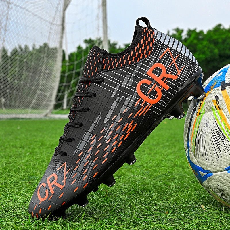 Chaussures de Football unisexes pour hommes, bottes de sport respirantes, ultralégères et antidérapantes, pour l'extérieur, nouvelle collection 2025 - crazyfinds.frMa boutiqueOrange45Chaussures de Football unisexes pour hommes, bottes de sport respirantes, ultralégères et antidérapantes, pour l'extérieur, nouvelle collection 2025
