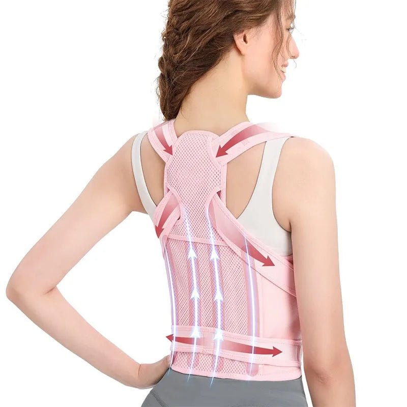 Correcteur de Posture du dos, ceinture correctrice Anti - chameau, ceinture correctrice de Posture assise, orthopédique réglable, nouveau - crazyfinds.frMa boutiquePink breathableLCorrecteur de Posture du dos, ceinture correctrice Anti - chameau, ceinture correctrice de Posture assise, orthopédique réglable, nouveau