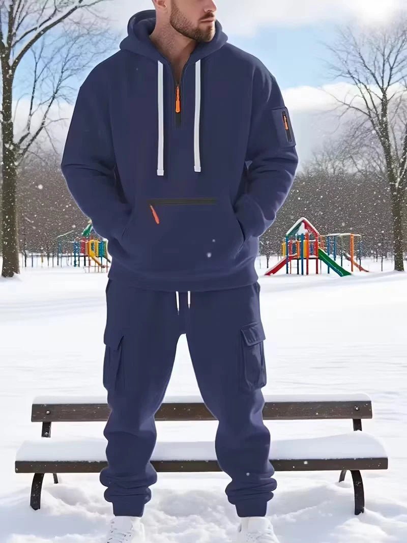 Haute qualité hommes survêtement décontracté Jogging hommes polyvalent sweats pantalons de survêtement mode confort quotidien sport Simple ensemble à capuche - crazyfinds.frcrazyfinds.fr1 set 1MHaute qualité hommes survêtement décontracté Jogging hommes polyvalent sweats pantalons de survêtement mode confort quotidien sport Simple ensemble à capuche