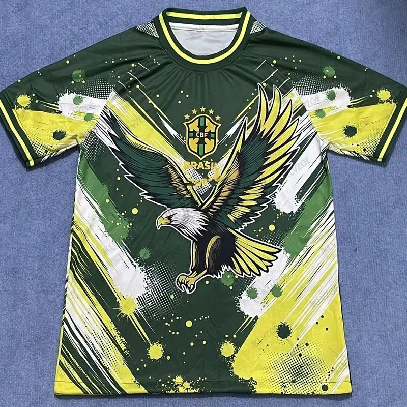 Maillot de Football à manches courtes pour hommes, édition ville brésilienne, T-shirt d'entraînement de Football, sport décontracté, hauts pour enfants/adultes, nouvelle collection été 2025 - crazyfinds.frcrazyfinds.frTZ0429202100Maillot de Football à manches courtes pour hommes, édition ville brésilienne, T-shirt d'entraînement de Football, sport décontracté, hauts pour enfants/adultes, nouvelle collection été 2025