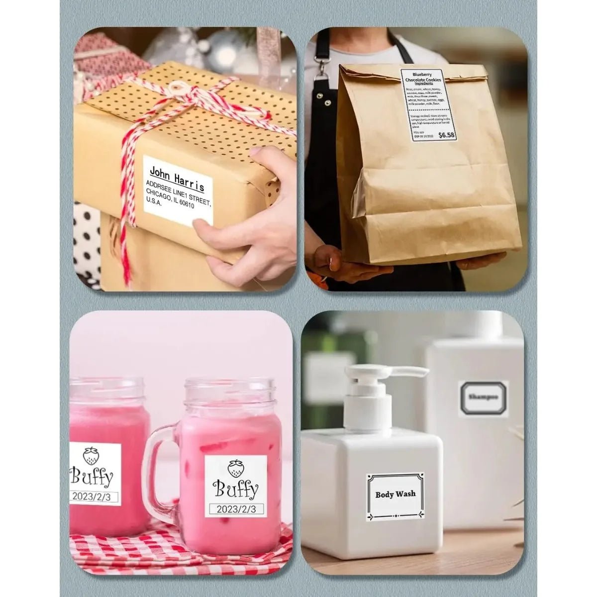 Thermal paper Label Maker Paper M110 Label for Small Business Multi - Purpose Thermal Sticker for M110 M221 M200 M220 Printer - crazyfinds.frcrazyfinds.frThermal paper Label Maker Paper M110 Label for Small Business Multi - Purpose Thermal Sticker for M110 M221 M200 M220 Printer