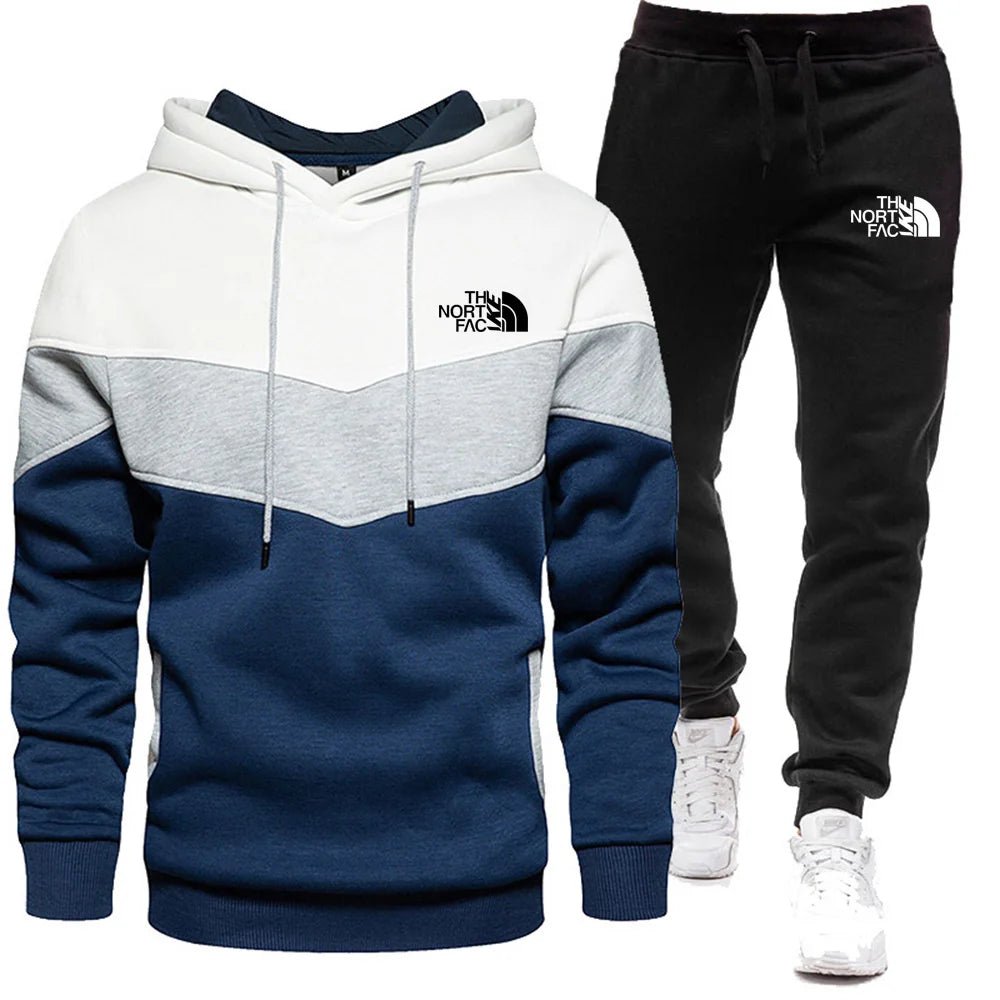 2025 hommes décontracté Jogging ensemble de vêtements de sport à capuche et pantalon de survêtement noir veste caoutchoutée mode sport hiver chaud 2 pièces ensemble - crazyfinds.frcrazyfinds.frwhite10M2025 hommes décontracté Jogging ensemble de vêtements de sport à capuche et pantalon de survêtement noir veste caoutchoutée mode sport hiver chaud 2 pièces ensemble
