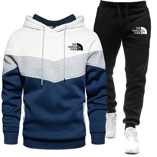 2025 hommes décontracté Jogging ensemble de vêtements de sport à capuche et pantalon de survêtement noir veste caoutchoutée mode sport hiver chaud 2 pièces ensemble - crazyfinds.frcrazyfinds.frwhite1M2025 hommes décontracté Jogging ensemble de vêtements de sport à capuche et pantalon de survêtement noir veste caoutchoutée mode sport hiver chaud 2 pièces ensemble