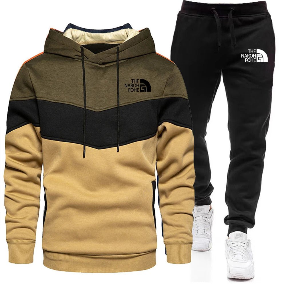 2025 hommes décontracté Jogging ensemble de vêtements de sport à capuche et pantalon de survêtement noir veste caoutchoutée mode sport hiver chaud 2 pièces ensemble - crazyfinds.frcrazyfinds.frmilitary green3M2025 hommes décontracté Jogging ensemble de vêtements de sport à capuche et pantalon de survêtement noir veste caoutchoutée mode sport hiver chaud 2 pièces ensemble