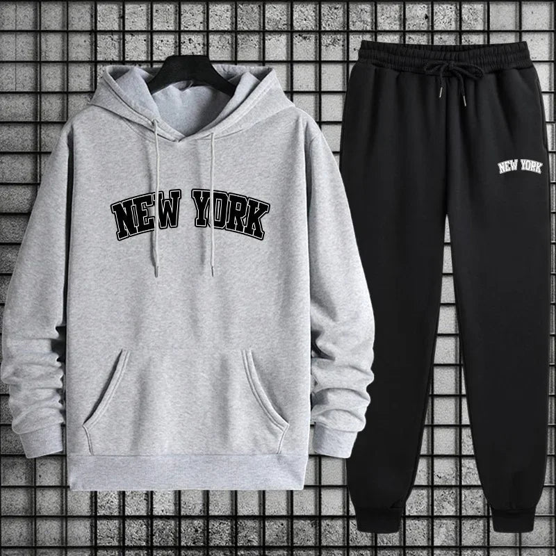 2025 offre spéciale hommes vêtements de sport 2 pièces ensemble sweat à capuche et pantalons de survêtement automne hiver quotidien décontracté sport Jogging costume tenue de mode urbaine - crazyfinds.frcrazyfinds.frGreyD SetL2025 offre spéciale hommes vêtements de sport 2 pièces ensemble sweat à capuche et pantalons de survêtement automne hiver quotidien décontracté sport Jogging costume tenue de mode urbaine