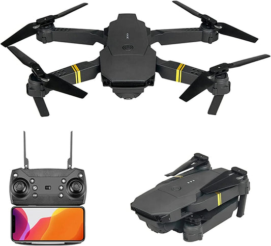 4K HD Dual Camera RC FPV WiFi Portable Wide Angle Foldable Quadcopter Drone - crazyfinds.frDC - THE CEOGold4K HD Dual Camera RC FPV WiFi Portable Wide Angle Foldable Quadcopter Drone