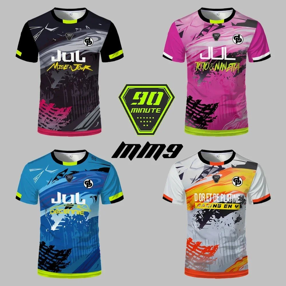 90 Min MM9 JUL hommes Football séchage rapide surdimensionné t-shirt d'entraînement été Sports de plein air Fitness Performance maillot - crazyfinds.frcrazyfinds.frBlack10090 Min MM9 JUL hommes Football séchage rapide surdimensionné t-shirt d'entraînement été Sports de plein air Fitness Performance maillot