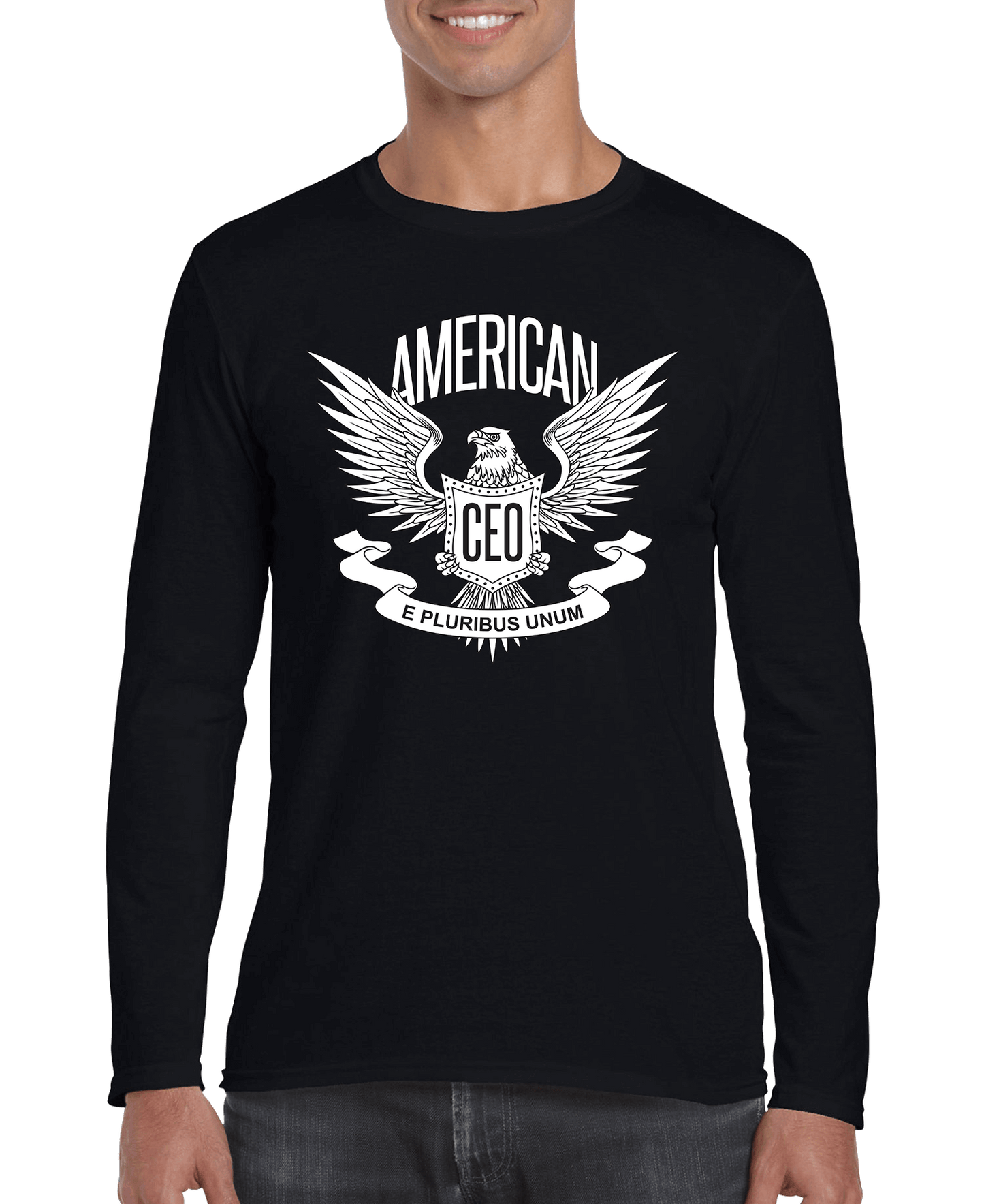 American CEO Patriotic Eagle Men's Long Sleeve Shirt - crazyfinds.frDC - THE CEORed / 3XLAmerican CEO Patriotic Eagle Men's Long Sleeve Shirt