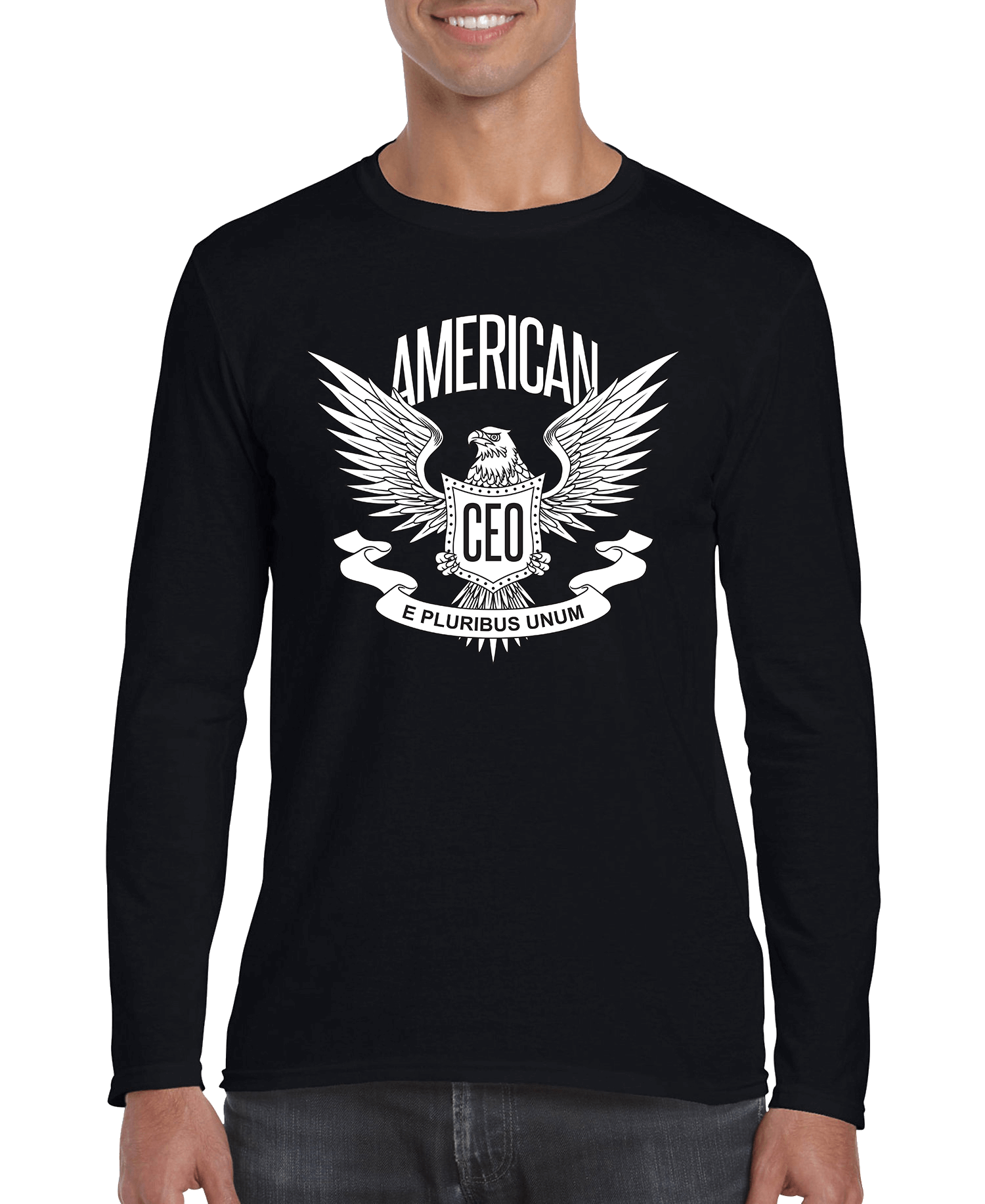 American CEO Patriotic Eagle Men's Long Sleeve Shirt - crazyfinds.frDC - THE CEORed / 3XLAmerican CEO Patriotic Eagle Men's Long Sleeve Shirt