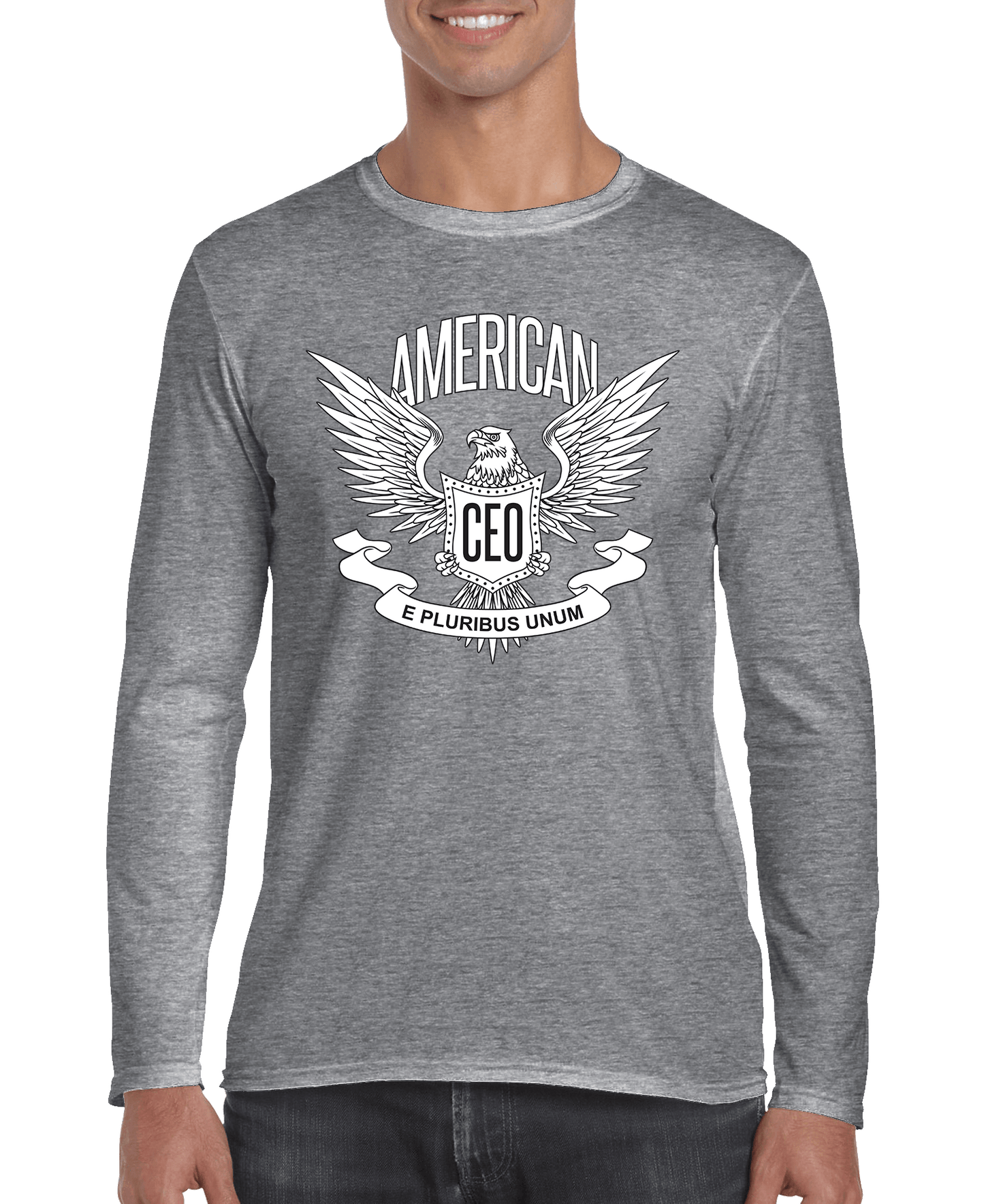 American CEO Patriotic Eagle Men's Long Sleeve Shirt - crazyfinds.frDC - THE CEORed / 3XLAmerican CEO Patriotic Eagle Men's Long Sleeve Shirt