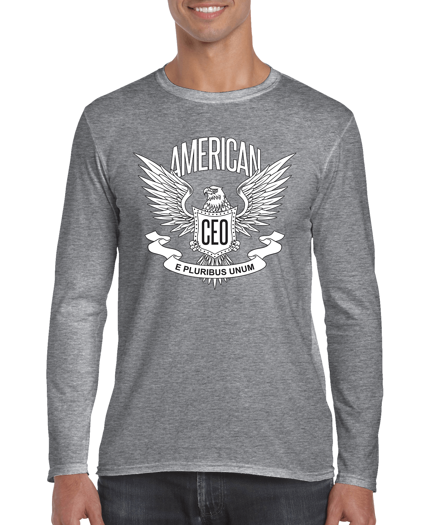 American CEO Patriotic Eagle Men's Long Sleeve Shirt - crazyfinds.frDC - THE CEORed / 3XLAmerican CEO Patriotic Eagle Men's Long Sleeve Shirt