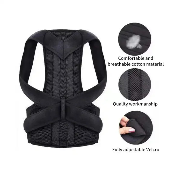 Ceinture de soutien pour le haut et le bas du dos, ration de la posture du dos, institut oto, améliore la colonne vertébrale, attelle de clavicule, ceinture de posture - crazyfinds.frMa boutiquePosture Corrector AXXLCHINACeinture de soutien pour le haut et le bas du dos, ration de la posture du dos, institut oto, améliore la colonne vertébrale, attelle de clavicule, ceinture de posture