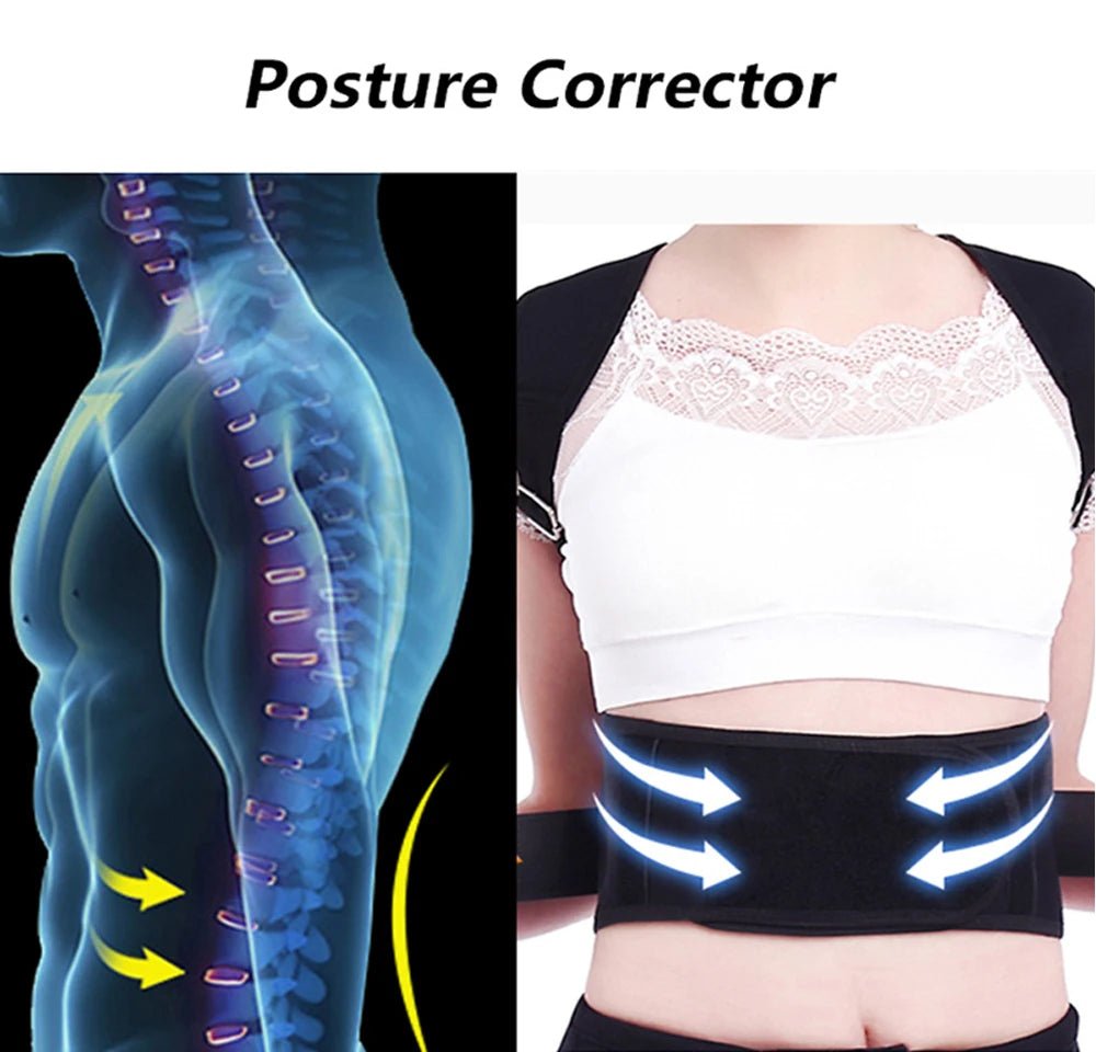 Ceinture de soutien pour le haut et le bas du dos, ration de la posture du dos, institut oto, améliore la colonne vertébrale, attelle de clavicule, ceinture de posture - crazyfinds.frMa boutiquePosture Corrector AXXLCHINACeinture de soutien pour le haut et le bas du dos, ration de la posture du dos, institut oto, améliore la colonne vertébrale, attelle de clavicule, ceinture de posture