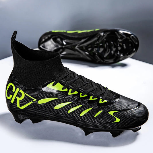 Chaussures de Football pour hommes, crampons TF/FG, bottes de terrain de Football antidérapantes pour l'extérieur, baskets d'entraînement multicolores rapides pour hommes - crazyfinds.frMa boutique44D7001C - GoldChaussures de Football pour hommes, crampons TF/FG, bottes de terrain de Football antidérapantes pour l'extérieur, baskets d'entraînement multicolores rapides pour hommes