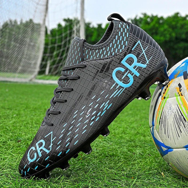 Chaussures de Football unisexes pour hommes, bottes de sport respirantes, ultralégères et antidérapantes, pour l'extérieur, nouvelle collection 2025 - crazyfinds.frMa boutiqueBleu36Chaussures de Football unisexes pour hommes, bottes de sport respirantes, ultralégères et antidérapantes, pour l'extérieur, nouvelle collection 2025