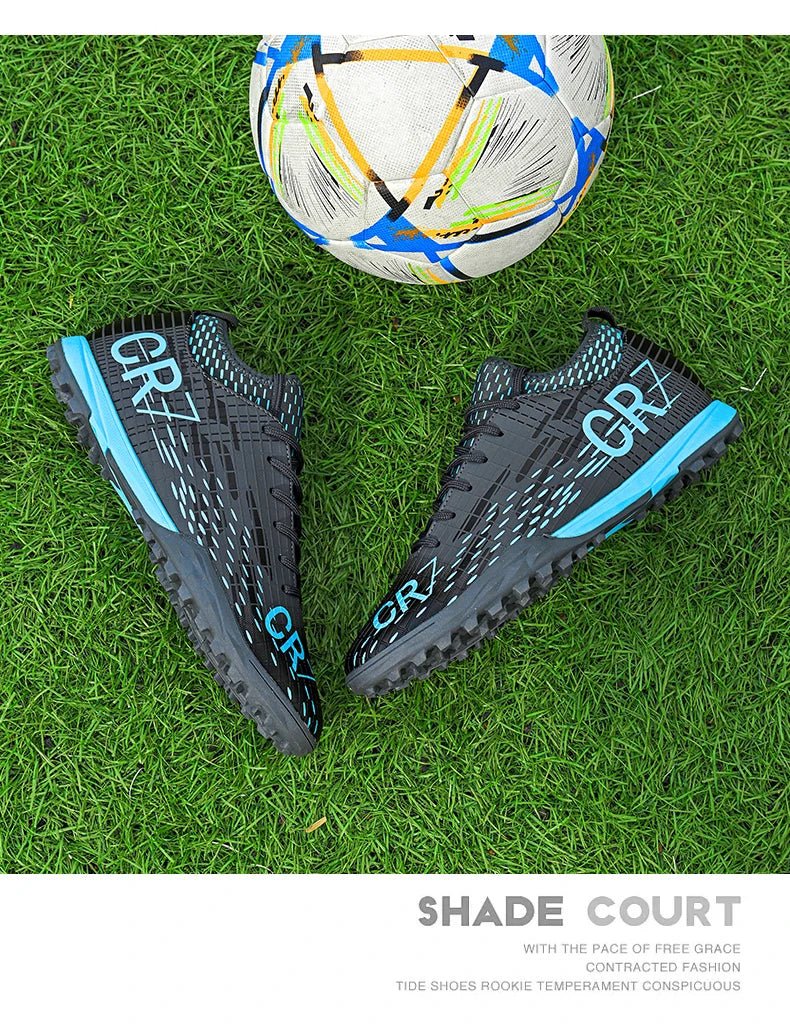 Chaussures de Football unisexes pour hommes, bottes de sport respirantes, ultralégères et antidérapantes, pour l'extérieur, nouvelle collection 2025 - crazyfinds.frMa boutiqueBLEU CIEL35Chaussures de Football unisexes pour hommes, bottes de sport respirantes, ultralégères et antidérapantes, pour l'extérieur, nouvelle collection 2025