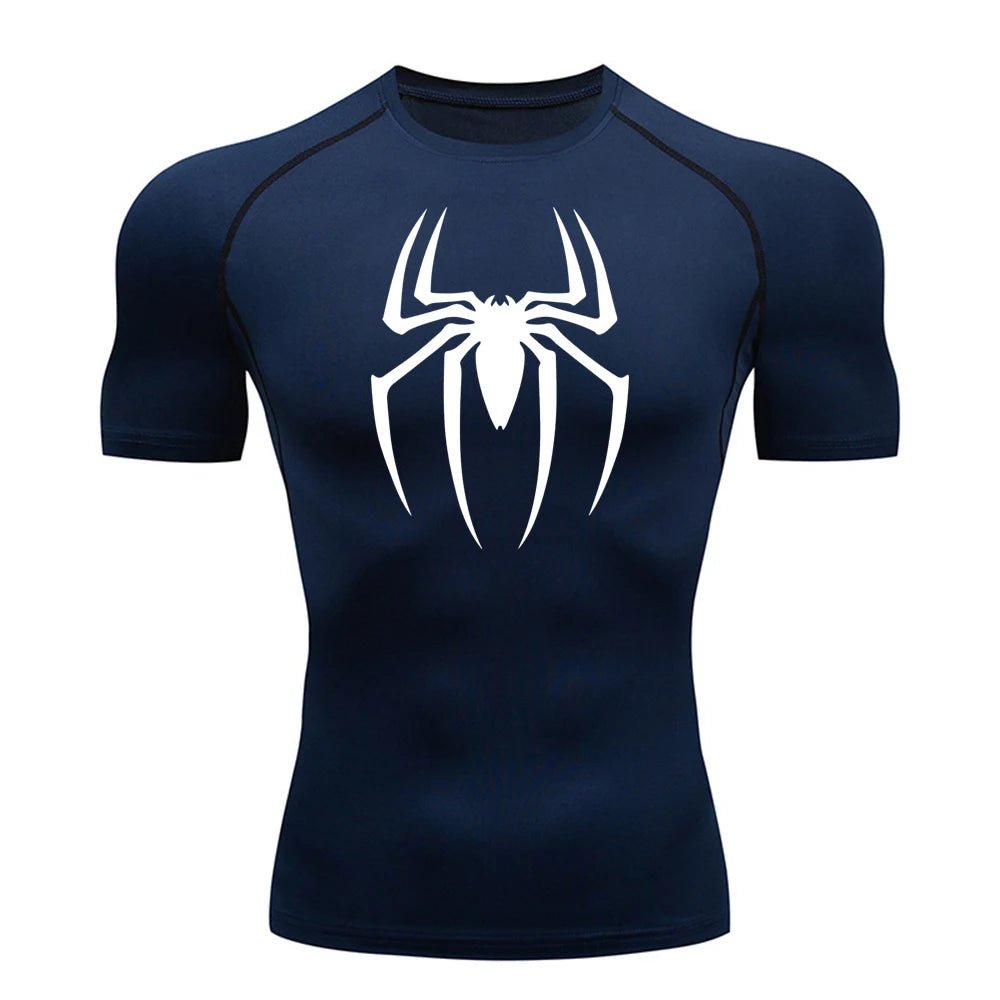 Chemise de Compression imprimée araignée pour hommes, T-Shirt à séchage rapide, maillot de course de gymnastique, manches courtes respirantes, printemps, été, M - 3XL, 2024 - crazyfinds.frcrazyfinds.fr1XXXLChemise de Compression imprimée araignée pour hommes, T-Shirt à séchage rapide, maillot de course de gymnastique, manches courtes respirantes, printemps, été, M - 3XL, 2024