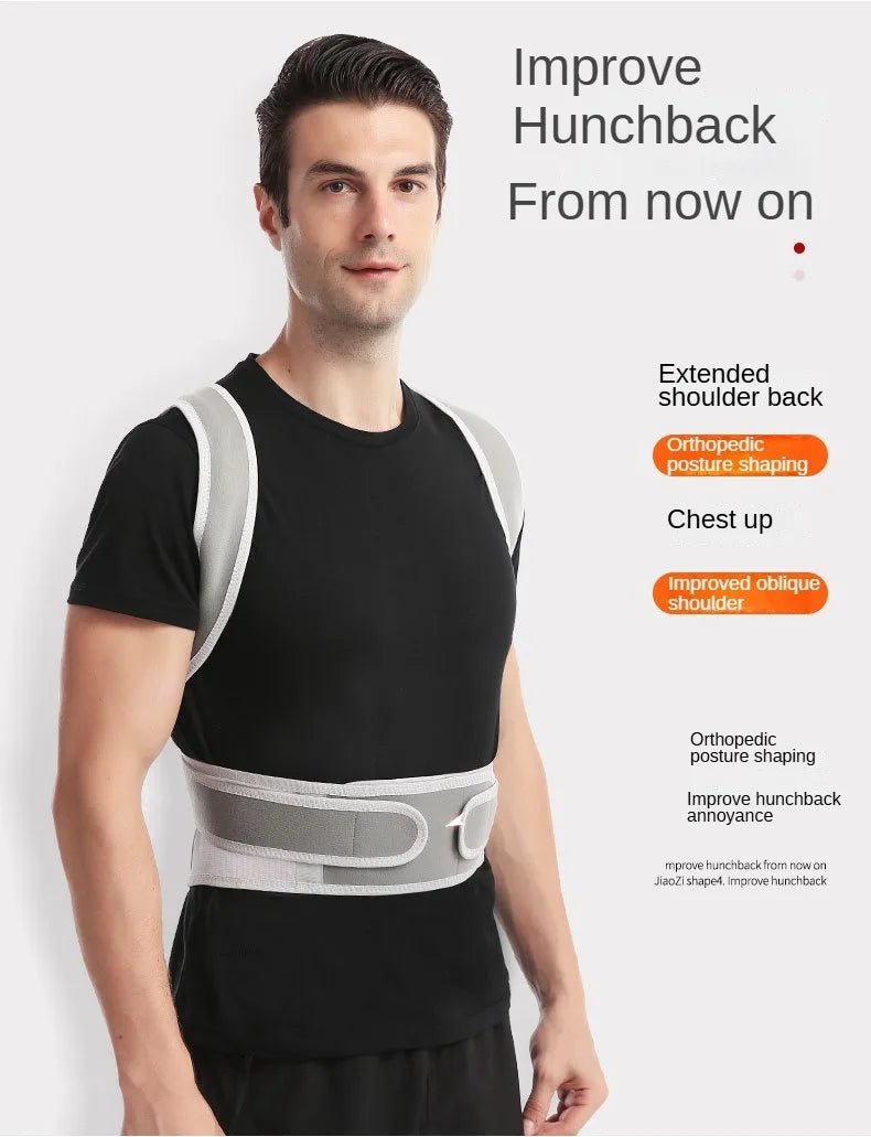 Correcteur De Posture De scoliose réglable, Corset, attelle dorsale, soutien lombaire, correcteur droit De ceinture De dos - crazyfinds.frMa boutiqueGrayLCHINACorrecteur De Posture De scoliose réglable, Corset, attelle dorsale, soutien lombaire, correcteur droit De ceinture De dos