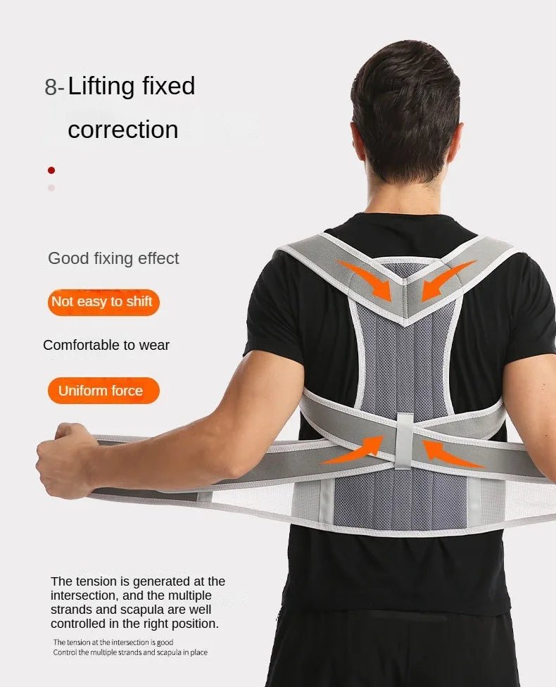 Correcteur De Posture De scoliose réglable, Corset, attelle dorsale, soutien lombaire, correcteur droit De ceinture De dos - crazyfinds.frMa boutiqueGrayLCHINACorrecteur De Posture De scoliose réglable, Corset, attelle dorsale, soutien lombaire, correcteur droit De ceinture De dos