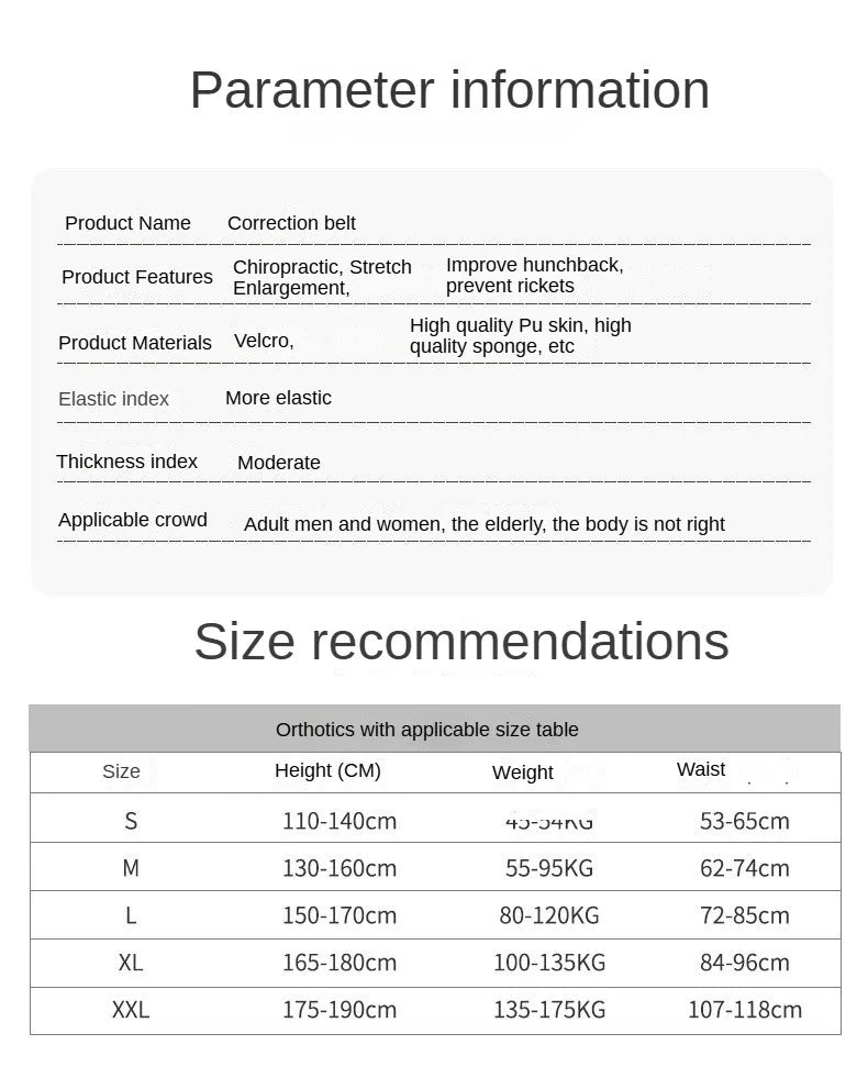 Correcteur De Posture De scoliose réglable, Corset, attelle dorsale, soutien lombaire, correcteur droit De ceinture De dos - crazyfinds.frMa boutiqueGrayLCHINACorrecteur De Posture De scoliose réglable, Corset, attelle dorsale, soutien lombaire, correcteur droit De ceinture De dos