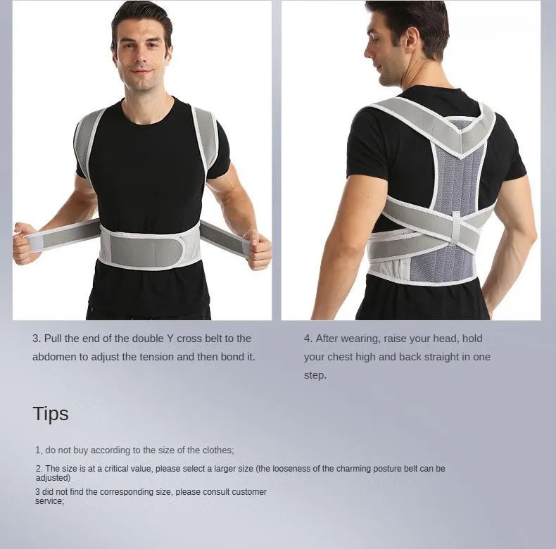 Correcteur De Posture De scoliose réglable, Corset, attelle dorsale, soutien lombaire, correcteur droit De ceinture De dos - crazyfinds.frMa boutiqueGrayLCHINACorrecteur De Posture De scoliose réglable, Corset, attelle dorsale, soutien lombaire, correcteur droit De ceinture De dos