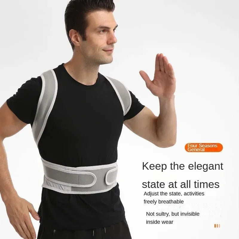 Correcteur De Posture De scoliose réglable, Corset, attelle dorsale, soutien lombaire, correcteur droit De ceinture De dos - crazyfinds.frMa boutiqueGrayLCHINACorrecteur De Posture De scoliose réglable, Corset, attelle dorsale, soutien lombaire, correcteur droit De ceinture De dos