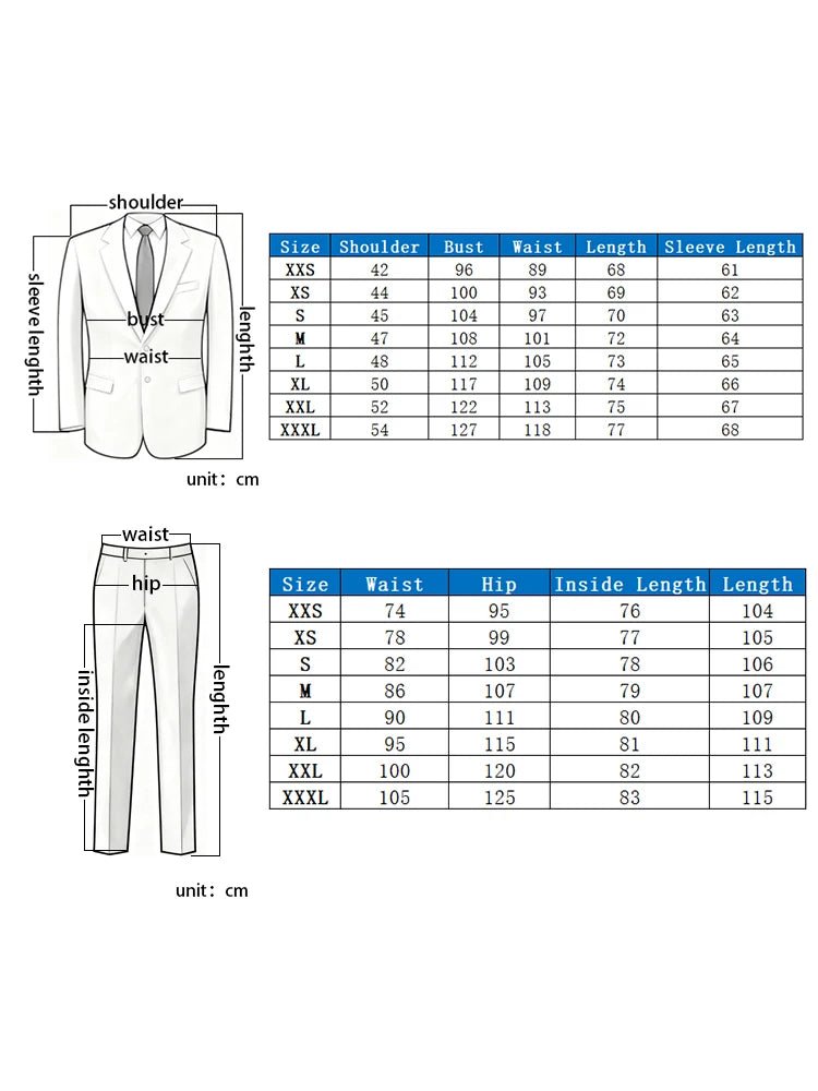 Costume 2 pièces coupe cintrée pour hommes – Ensemble pantalon blazer décontracté pour les déplacements en cas de rendez - vous - crazyfinds.frcrazyfinds.frMarine BleuXSPack de 2|CHINACostume 2 pièces coupe cintrée pour hommes – Ensemble pantalon blazer décontracté pour les déplacements en cas de rendez - vous