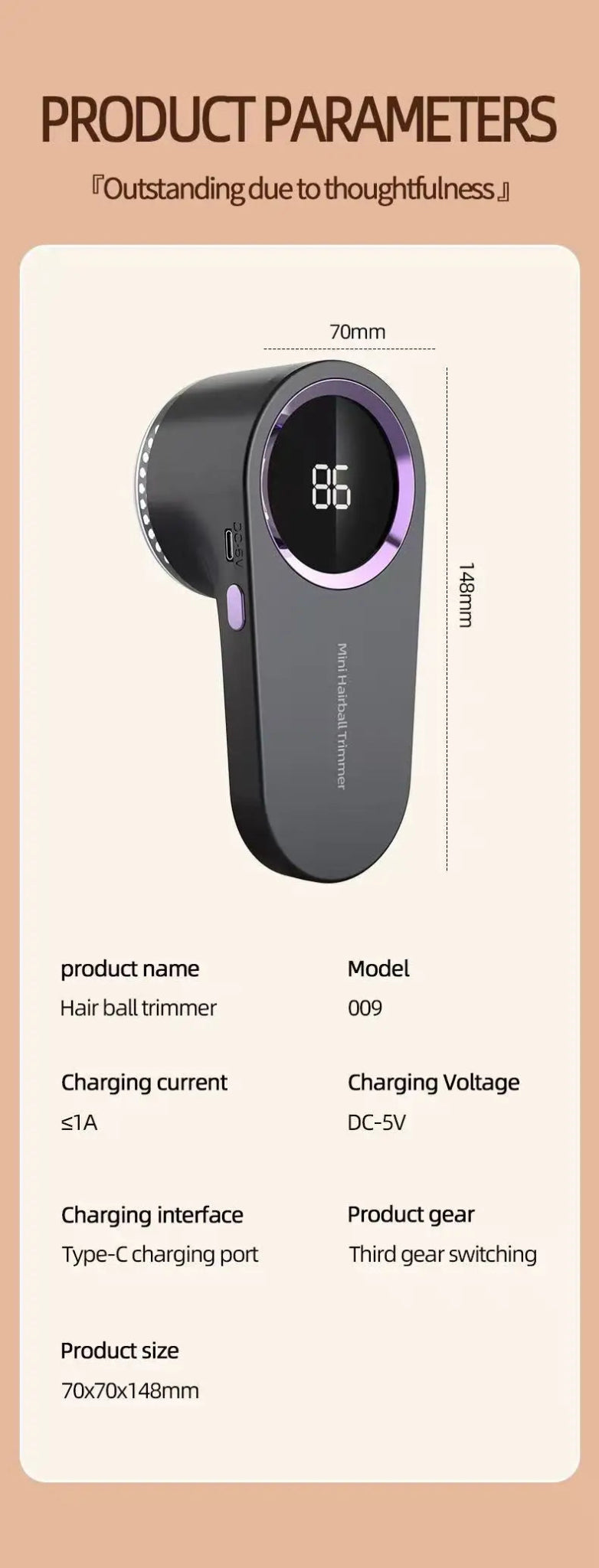 Dissolvant de peluches pour vêtements, dissolvant de peluches électrique numérique LED, Rechargeable par USB, rasoir en tissu Fuzz, pull, livraison directe - crazyfinds.frMa boutiqueGreyDissolvant de peluches pour vêtements, dissolvant de peluches électrique numérique LED, Rechargeable par USB, rasoir en tissu Fuzz, pull, livraison directe