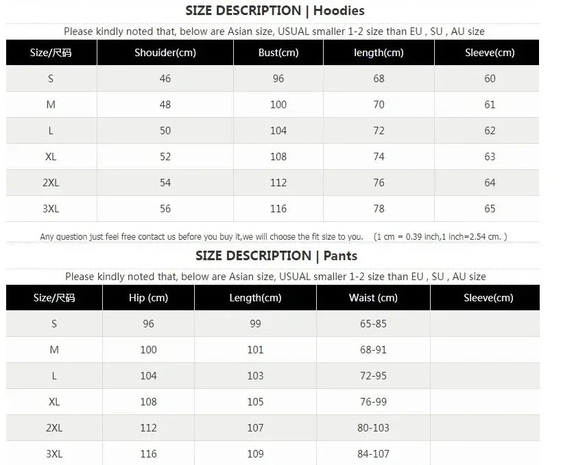 Ensemble de vêtements de sport pour hommes, sweat à capuche + pantalon, ensemble de printemps et d'automne, pantalon de jogging, vêtements de course pour hommes - crazyfinds.frcrazyfinds.frImage Color - 4MEnsemble de vêtements de sport pour hommes, sweat à capuche + pantalon, ensemble de printemps et d'automne, pantalon de jogging, vêtements de course pour hommes