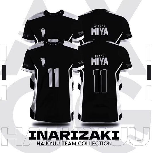 Haikyuu Inarizaki dessin animé Cosplay hommes Jersey été à manches courtes enfants T-shirt hauts 2024 mode femmes surdimensionné T-shirt - crazyfinds.frcrazyfinds.fr0725 - T - 25100Haikyuu Inarizaki dessin animé Cosplay hommes Jersey été à manches courtes enfants T-shirt hauts 2024 mode femmes surdimensionné T-shirt