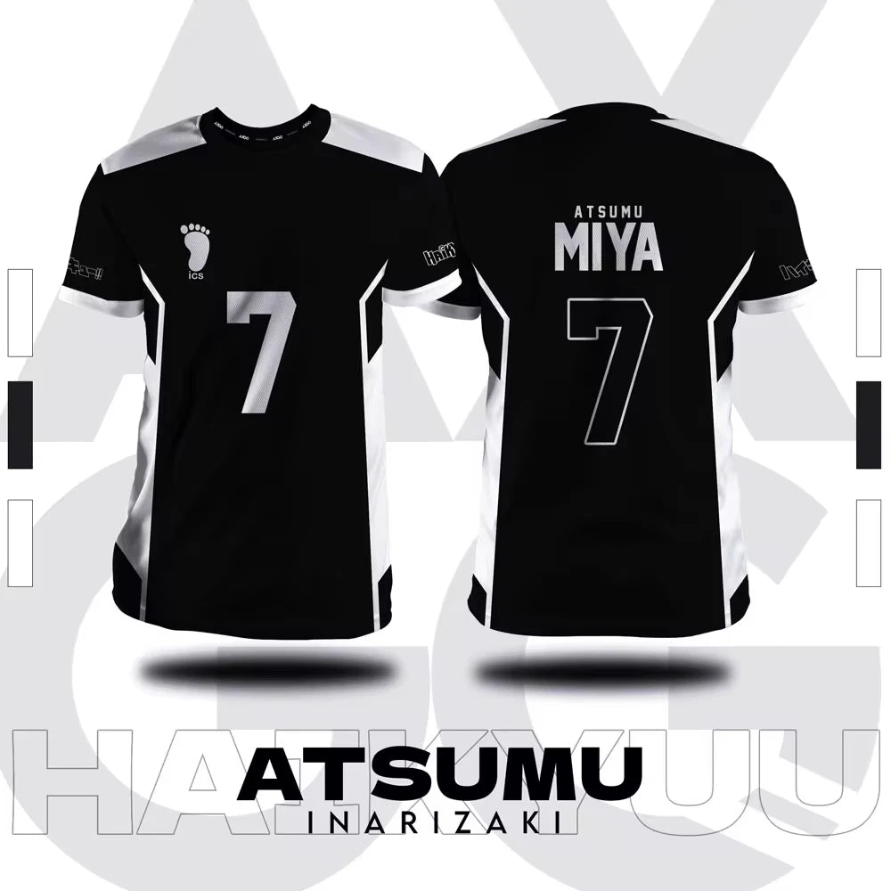 Haikyuu Inarizaki dessin animé Cosplay hommes Jersey été à manches courtes enfants T-shirt hauts 2024 mode femmes surdimensionné T-shirt - crazyfinds.frcrazyfinds.fr0725 - T - 26XXSHaikyuu Inarizaki dessin animé Cosplay hommes Jersey été à manches courtes enfants T-shirt hauts 2024 mode femmes surdimensionné T-shirt