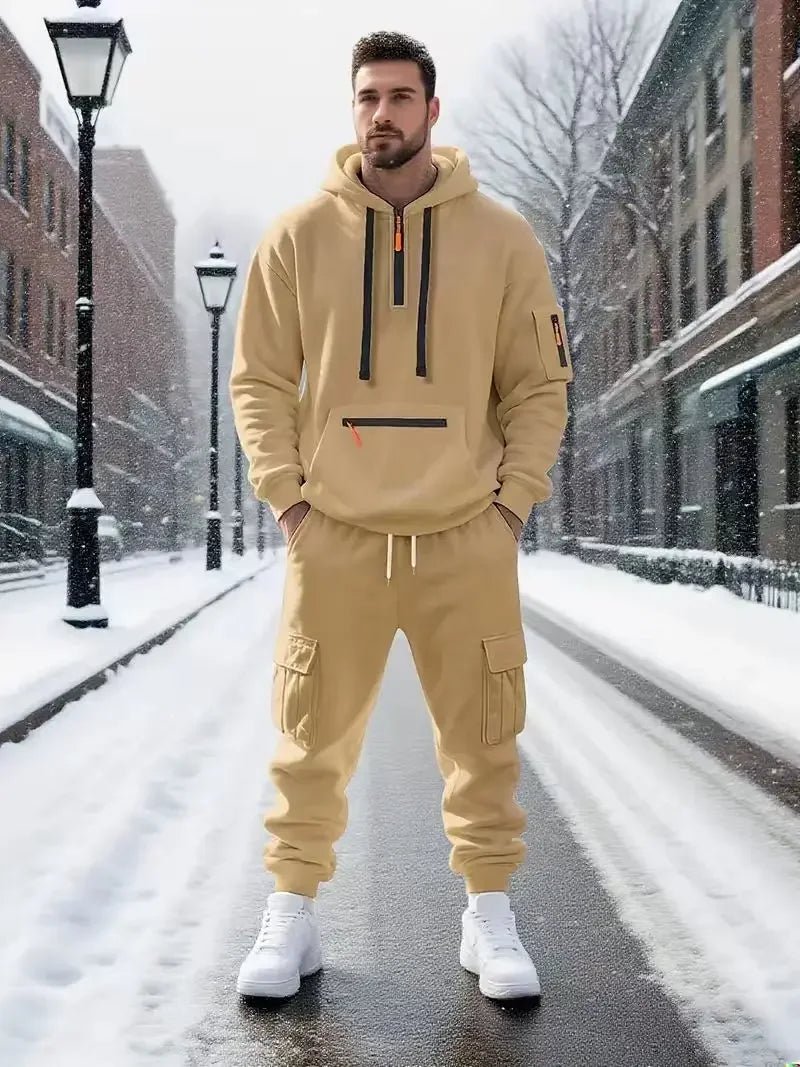 Haute qualité hommes survêtement décontracté Jogging hommes polyvalent sweats pantalons de survêtement mode confort quotidien sport Simple ensemble à capuche - crazyfinds.frcrazyfinds.frsetMHaute qualité hommes survêtement décontracté Jogging hommes polyvalent sweats pantalons de survêtement mode confort quotidien sport Simple ensemble à capuche