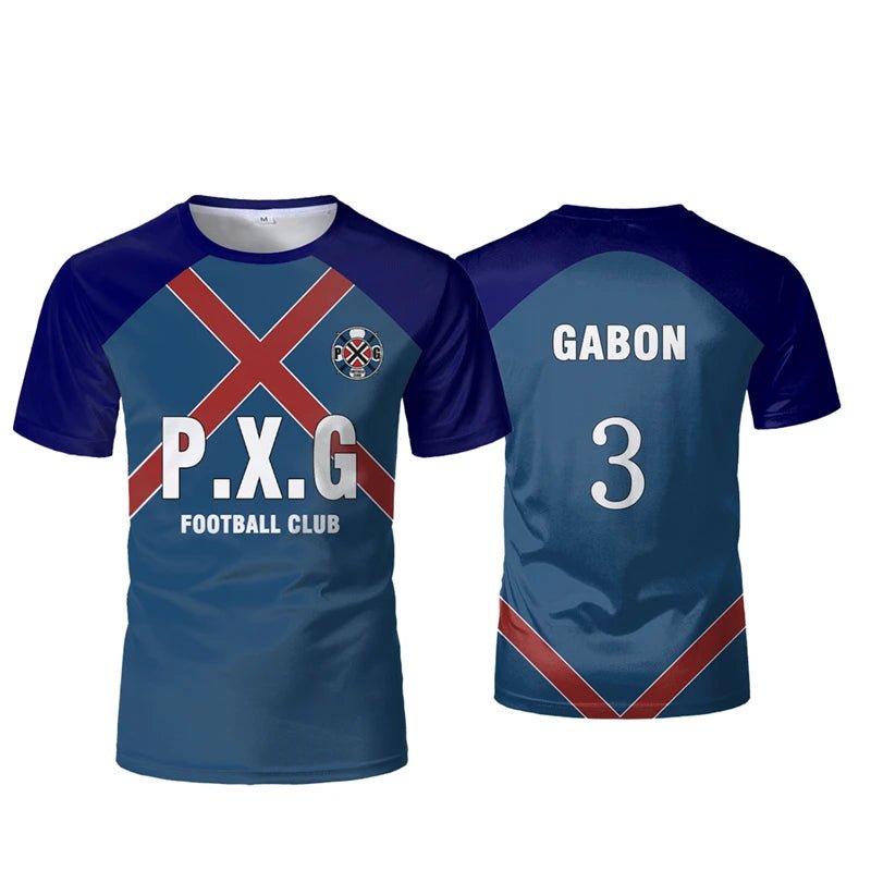 Nom personnalisé numéro hauts Paris X Gen P.X.G bleu serrure japonais Anime maillot Football uniforme No.9 Rin Shidou Cosplay t-shirts - crazyfinds.frcrazyfinds.frETHGF252812S130Nom personnalisé numéro hauts Paris X Gen P.X.G bleu serrure japonais Anime maillot Football uniforme No.9 Rin Shidou Cosplay t-shirts