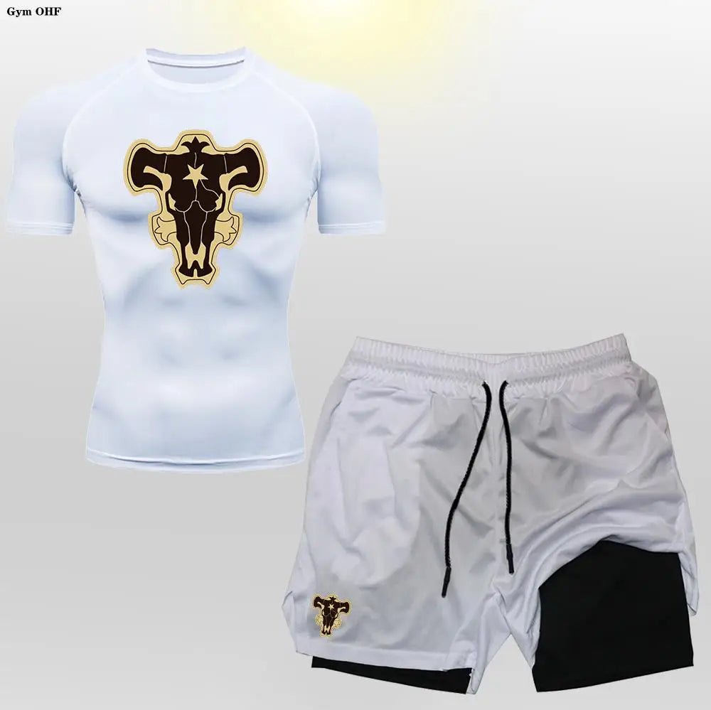 Nouveau Short de sport hommes Double pont entraînement 2 en 1 Compression à séchage rapide t-shirt costume en plein air course survêtement Jogging - crazyfinds.frcrazyfinds.fr2 - Piece - 25XXLNouveau Short de sport hommes Double pont entraînement 2 en 1 Compression à séchage rapide t-shirt costume en plein air course survêtement Jogging