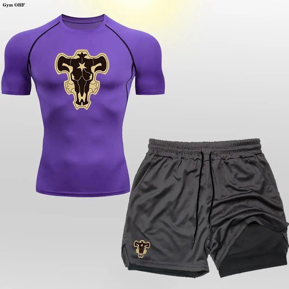 Nouveau Short de sport hommes Double pont entraînement 2 en 1 Compression à séchage rapide t-shirt costume en plein air course survêtement Jogging - crazyfinds.frcrazyfinds.fr2 - Piece - 19LNouveau Short de sport hommes Double pont entraînement 2 en 1 Compression à séchage rapide t-shirt costume en plein air course survêtement Jogging