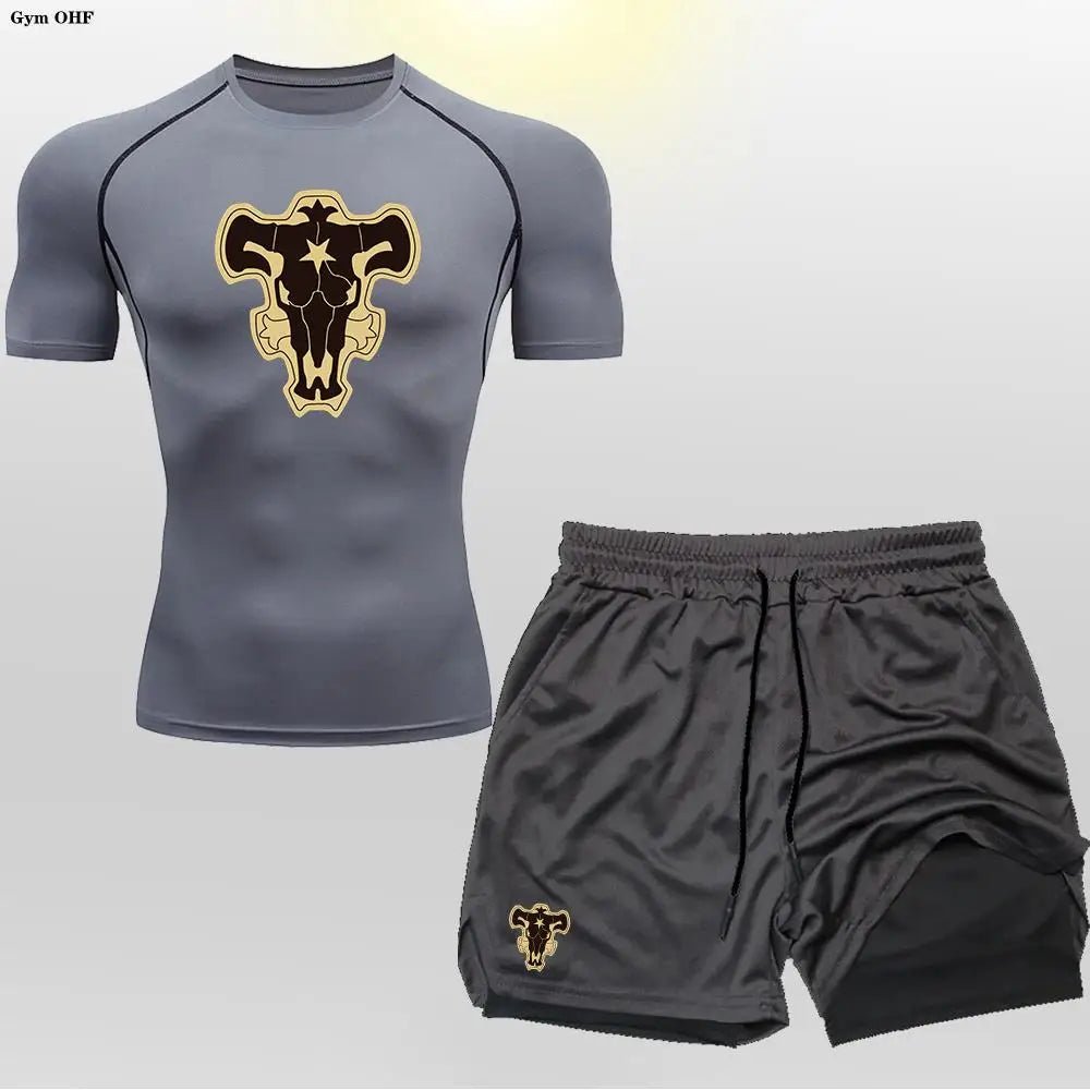 Nouveau Short de sport hommes Double pont entraînement 2 en 1 Compression à séchage rapide t-shirt costume en plein air course survêtement Jogging - crazyfinds.frcrazyfinds.fr2 - Piece - 16XXLNouveau Short de sport hommes Double pont entraînement 2 en 1 Compression à séchage rapide t-shirt costume en plein air course survêtement Jogging