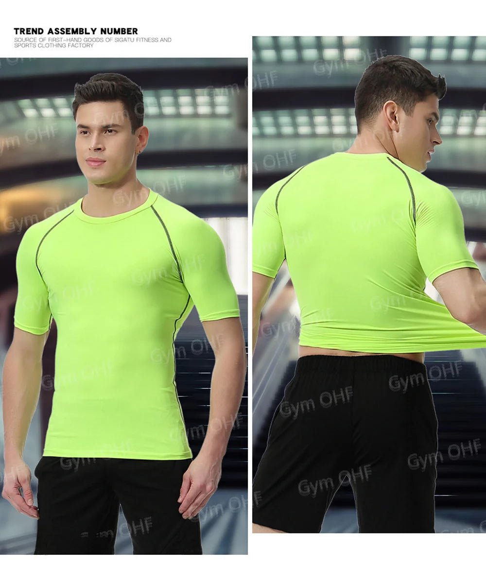 Nouveau Short de sport hommes Double pont entraînement 2 en 1 Compression à séchage rapide t-shirt costume en plein air course survêtement Jogging - crazyfinds.frcrazyfinds.fr2 - Piece - 9SNouveau Short de sport hommes Double pont entraînement 2 en 1 Compression à séchage rapide t-shirt costume en plein air course survêtement Jogging