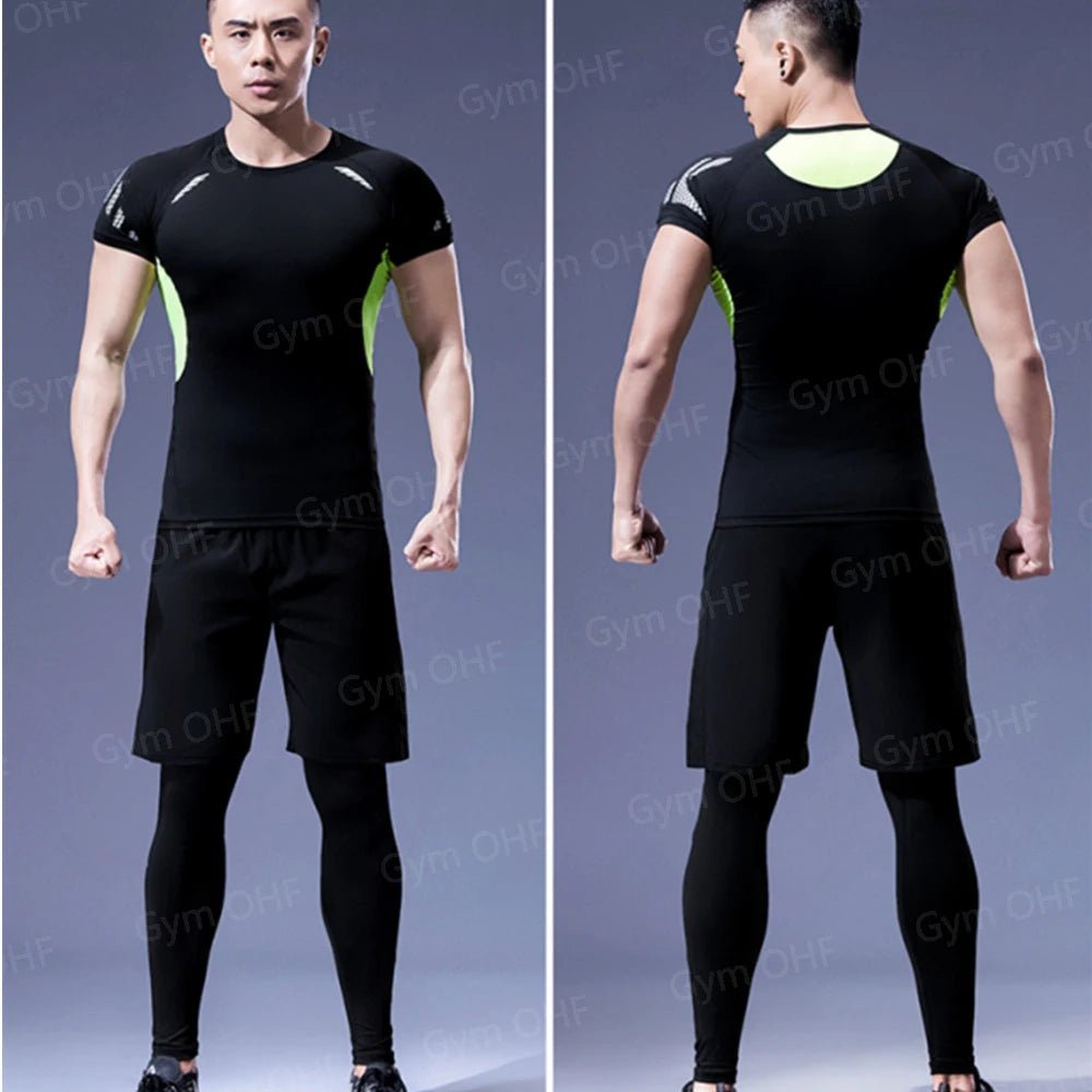 Nouveau Short de sport hommes Double pont entraînement 2 en 1 Compression à séchage rapide t-shirt costume en plein air course survêtement Jogging - crazyfinds.frcrazyfinds.fr2 - Piece - 9SNouveau Short de sport hommes Double pont entraînement 2 en 1 Compression à séchage rapide t-shirt costume en plein air course survêtement Jogging