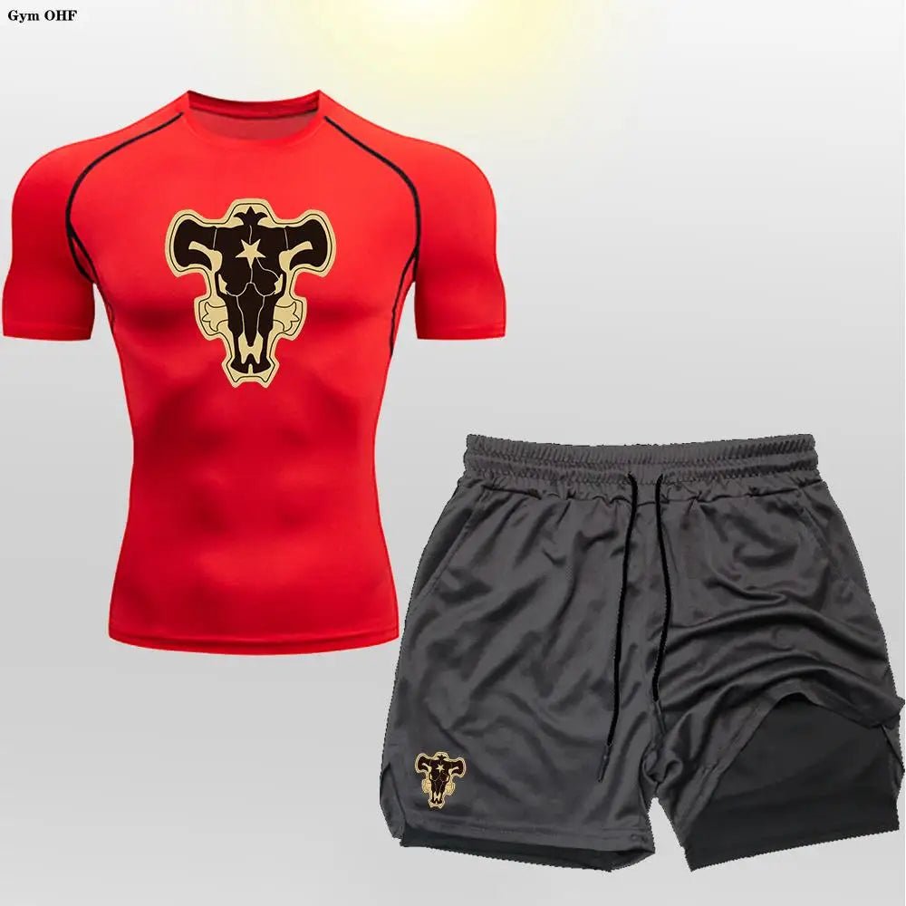 Nouveau Short de sport hommes Double pont entraînement 2 en 1 Compression à séchage rapide t-shirt costume en plein air course survêtement Jogging - crazyfinds.frcrazyfinds.fr2 - Piece - 15LNouveau Short de sport hommes Double pont entraînement 2 en 1 Compression à séchage rapide t-shirt costume en plein air course survêtement Jogging