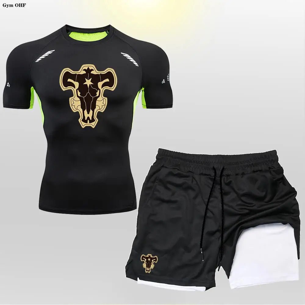 Nouveau Short de sport hommes Double pont entraînement 2 en 1 Compression à séchage rapide t-shirt costume en plein air course survêtement Jogging - crazyfinds.frcrazyfinds.fr2 - Piece - 8XXLNouveau Short de sport hommes Double pont entraînement 2 en 1 Compression à séchage rapide t-shirt costume en plein air course survêtement Jogging