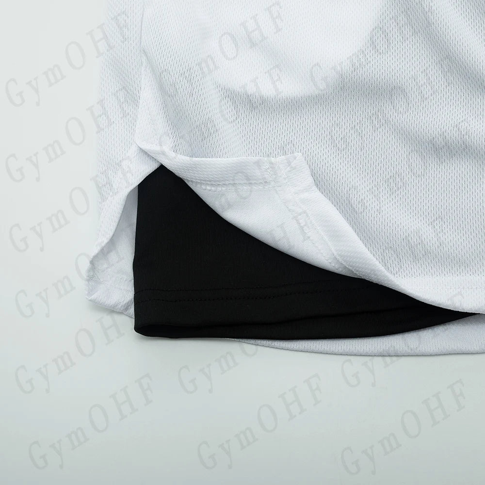 Nouveau Short de sport hommes Double pont entraînement 2 en 1 Compression à séchage rapide t-shirt costume en plein air course survêtement Jogging - crazyfinds.frcrazyfinds.fr2 - Piece - 9SNouveau Short de sport hommes Double pont entraînement 2 en 1 Compression à séchage rapide t-shirt costume en plein air course survêtement Jogging