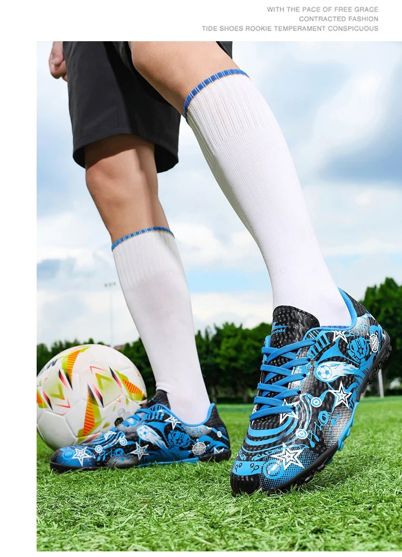 Nouvelles chaussures de Football pour enfants hommes chaussures de Football originales bottes de terrain de Football professionnel en salle crampons de société TF/AG Sneaker antidérapant - crazyfinds.frMa boutique40216C - Big RedNouvelles chaussures de Football pour enfants hommes chaussures de Football originales bottes de terrain de Football professionnel en salle crampons de société TF/AG Sneaker antidérapant