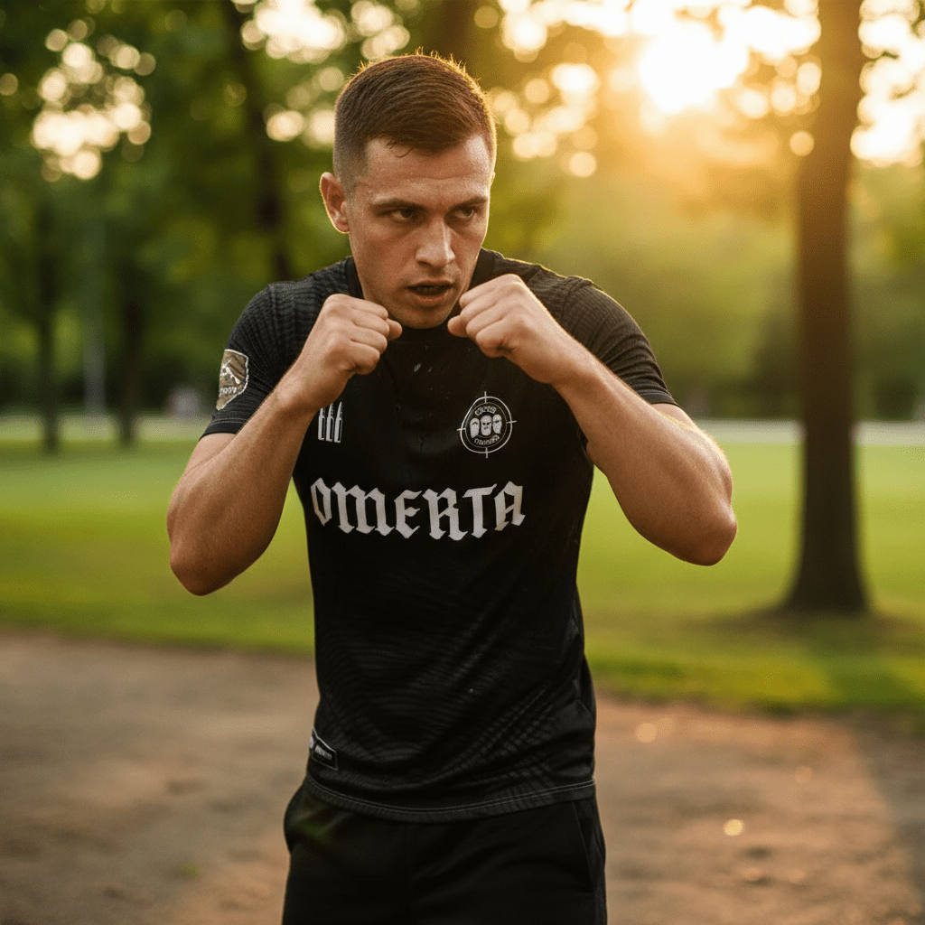 Omerta 47 Boxing 3D Sport T-Shirt - crazyfinds.frcrazyfinds.frBlack140CHINAMaillot Omerta 47 Fans de boxe été impression 3D vêtements de sport en plein air hommes chemise respirante col rond manches courtes t-shirt vêtements