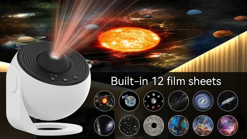 Projecteur de galaxie veilleuse LED projecteur de ciel étoilé 360 ° Lampe de nuit planétarium rotative, pour chambre décorative, cadeau pour enfants - crazyfinds.frMa boutiqueWhite BlackUsb plugProjecteur de galaxie veilleuse LED projecteur de ciel étoilé 360 ° Lampe de nuit planétarium rotative, pour chambre décorative, cadeau pour enfants