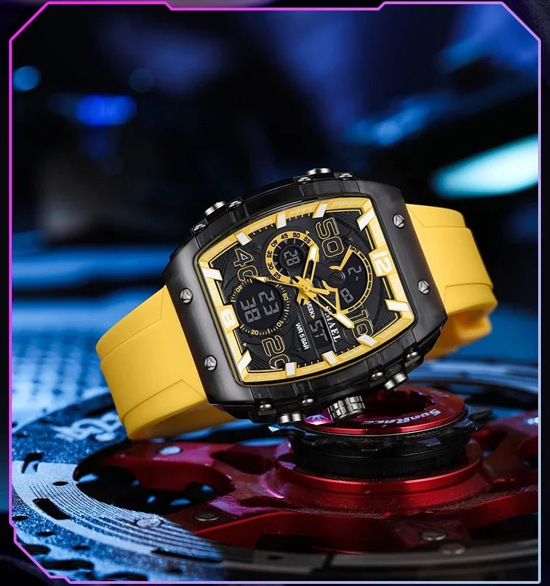 SMAEL 8109 nouvelle montre pour hommes sport multifonctionnel 50M étanche double affichage LED veilleuse loisirs étudiant montre électronique - crazyfinds.frcrazyfinds.frblackSMAEL 8109 nouvelle montre pour hommes sport multifonctionnel 50M étanche double affichage LED veilleuse loisirs étudiant montre électronique