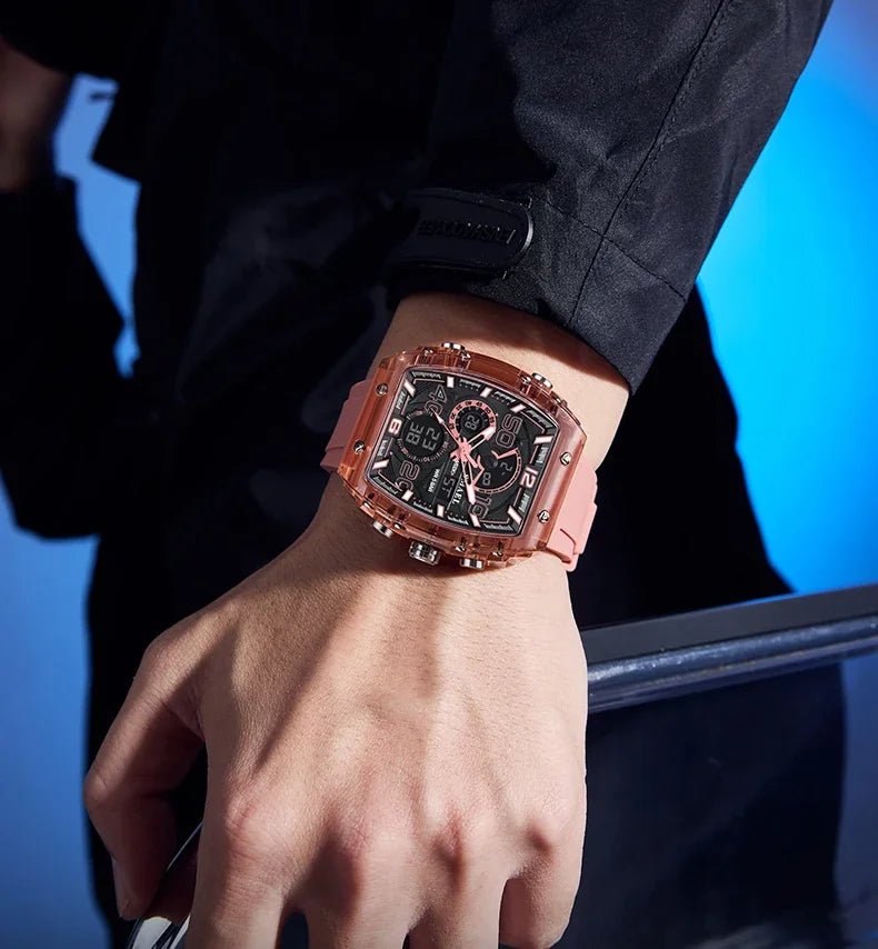 SMAEL 8109 nouvelle montre pour hommes sport multifonctionnel 50M étanche double affichage LED veilleuse loisirs étudiant montre électronique - crazyfinds.frcrazyfinds.frblackSMAEL 8109 nouvelle montre pour hommes sport multifonctionnel 50M étanche double affichage LED veilleuse loisirs étudiant montre électronique