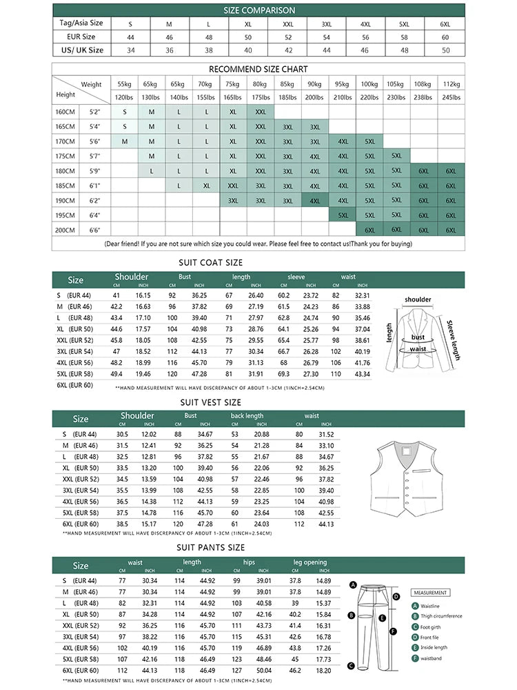 ST Cassy – costume complet de haute qualité pour hommes, élégant, coupe cintrée, robe de soirée de mariage, costume de bureau d'affaires, version épaisse - crazyfinds.frcrazyfinds.frSky blue 3 pcs seAsia 5XL (EUR 58)ST Cassy – costume complet de haute qualité pour hommes, élégant, coupe cintrée, robe de soirée de mariage, costume de bureau d'affaires, version épaisse