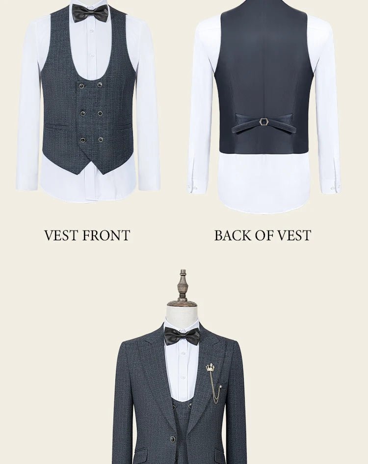 ST Cassy – costume complet de haute qualité pour hommes, élégant, coupe cintrée, robe de soirée de mariage, costume de bureau d'affaires, version épaisse - crazyfinds.frcrazyfinds.frSky blue 3 pcs seAsia 5XL (EUR 58)ST Cassy – costume complet de haute qualité pour hommes, élégant, coupe cintrée, robe de soirée de mariage, costume de bureau d'affaires, version épaisse