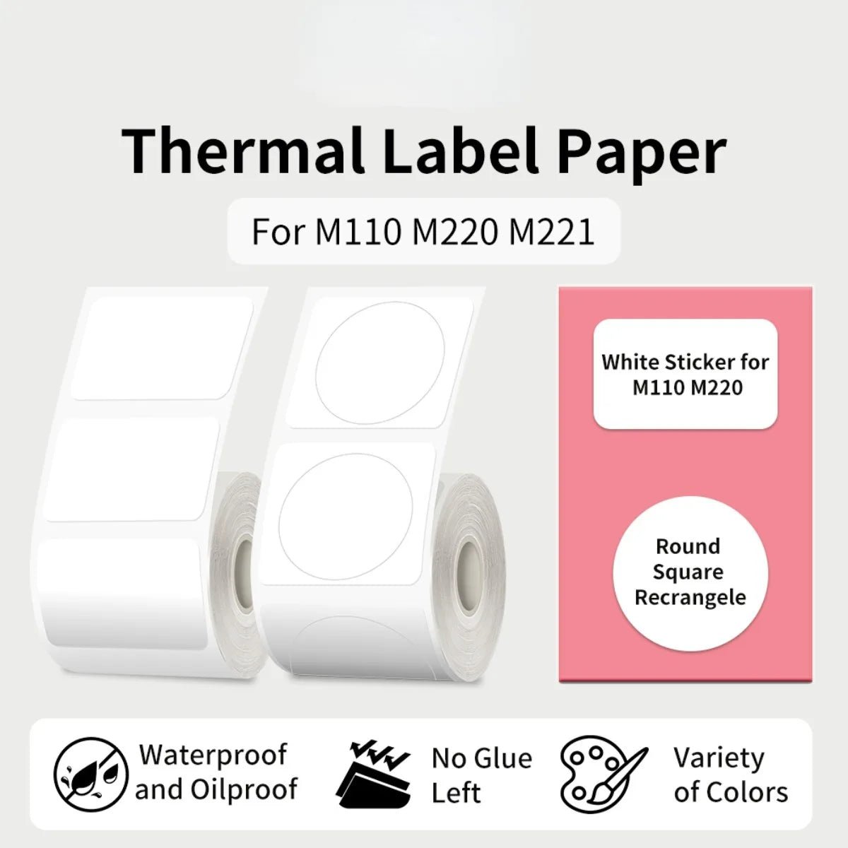 Thermal paper Label Maker Paper M110 Label for Small Business Multi - Purpose Thermal Sticker for M110 M221 M200 M220 Printer - crazyfinds.frcrazyfinds.frThermal paper Label Maker Paper M110 Label for Small Business Multi - Purpose Thermal Sticker for M110 M221 M200 M220 Printer